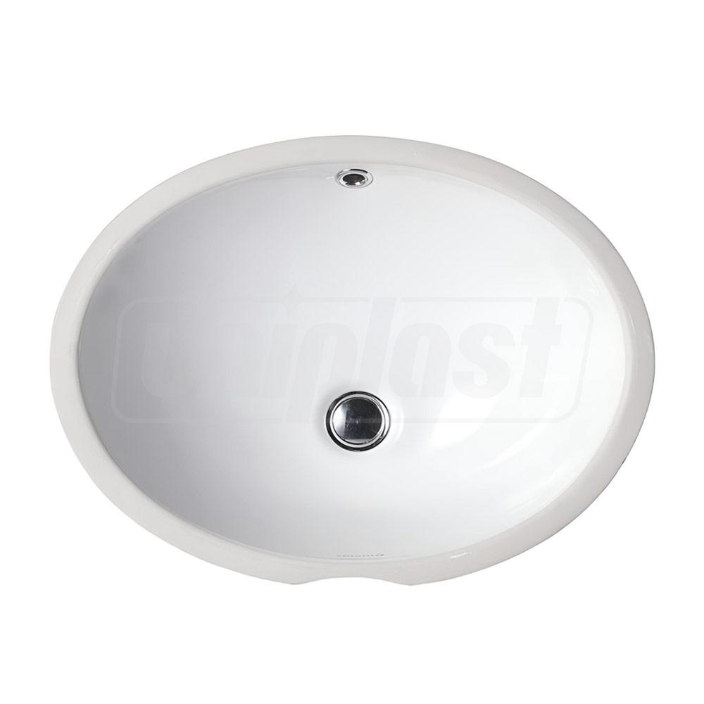 Умывальник под столешницу (круглый) 465 x 370 x 190 мм PINARA  EGE VITRIFIYE