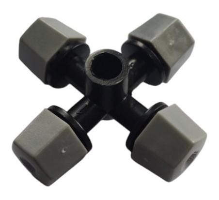 Microaspersor ceata cu 4 duze-fogger (gri)  UNITAPE