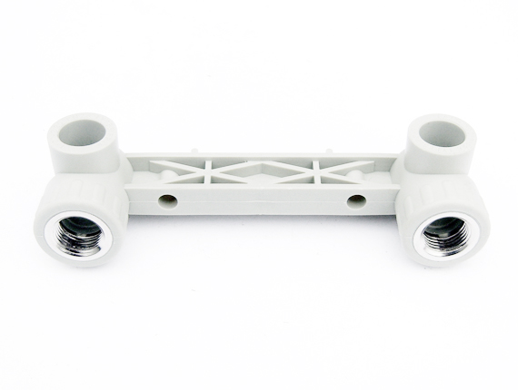 Set montare baterie PPR D. 20 x 1/2" FI (alb) HAKAN +GF+