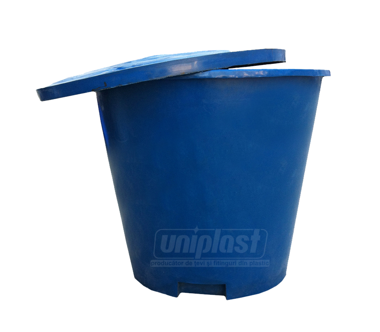 Кадка для вина с крышкой 300 л (синяя) W=1020 x H=780 x 770 x 10 мм