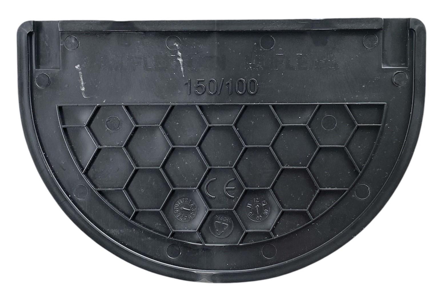 Dop pentru rigola EASY D.150 H=100 mm  MUFLESYSTEM