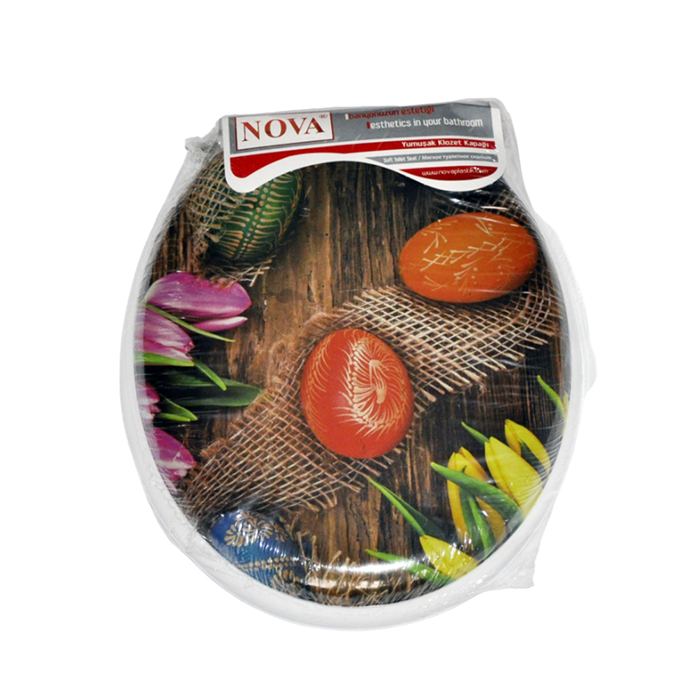 Сиденье WC мягкое с рисунком 2051