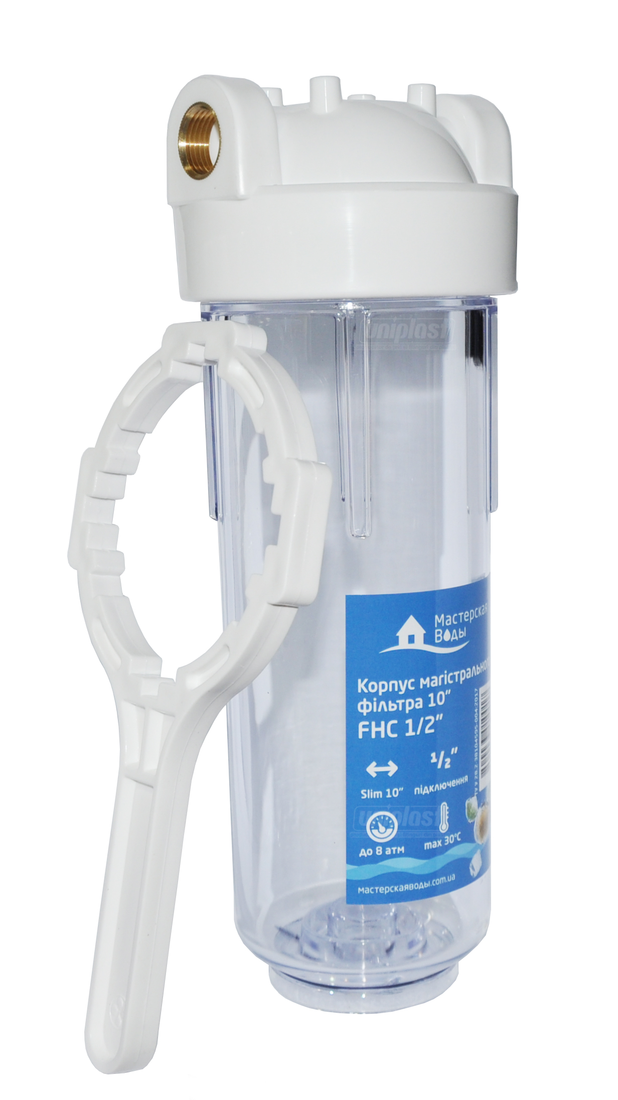 Колба фильтра для воды 10" -  1/2" CB-10FY