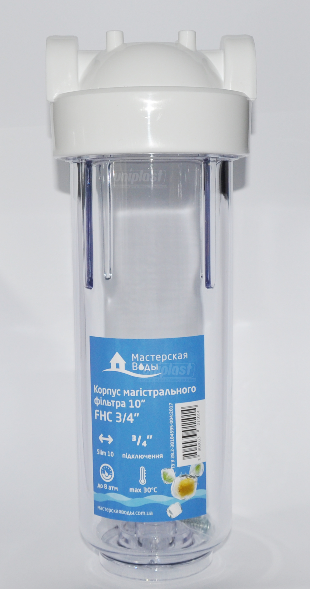 Колба фильтра для воды 10" -  3/4" CB-10FY