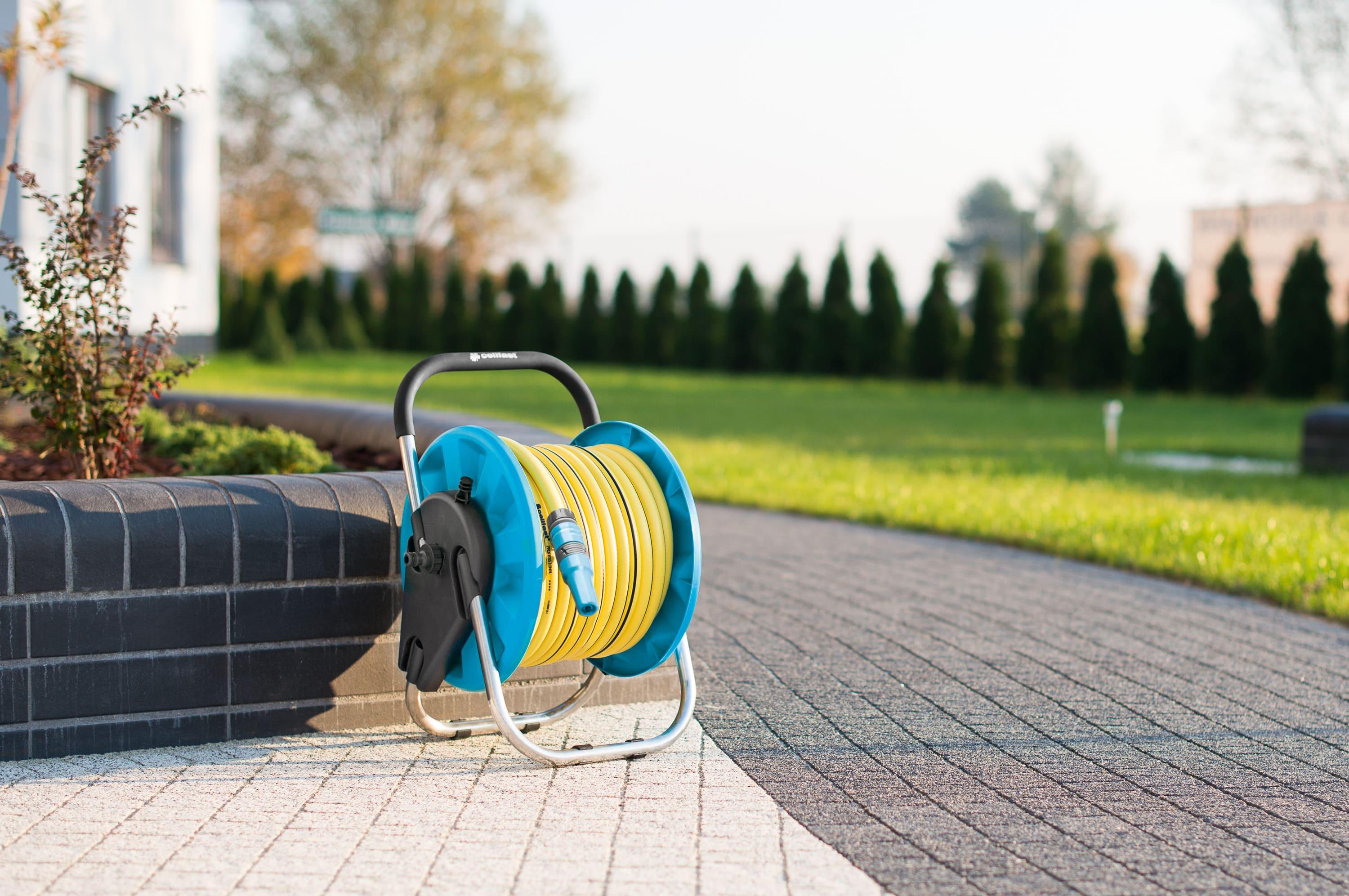 Bobina pentru furtun (1/2" x 45 m) ALUPLUS CELLFAST