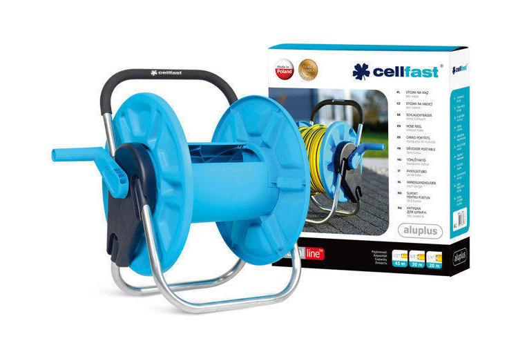 Bobina pentru furtun (1/2" x 45 m) ALUPLUS CELLFAST