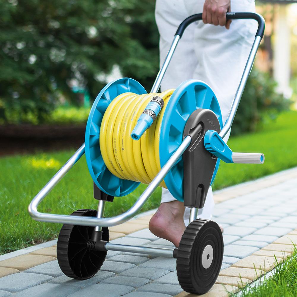 Carucior pentru furtun ALUPLUS (1/2" x 45 m)  CELLFAST