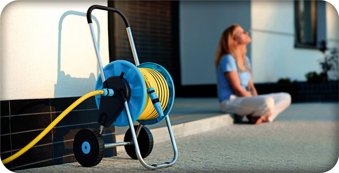 Carucior pentru furtun ALUPLUS (1/2" x 45 m)  CELLFAST