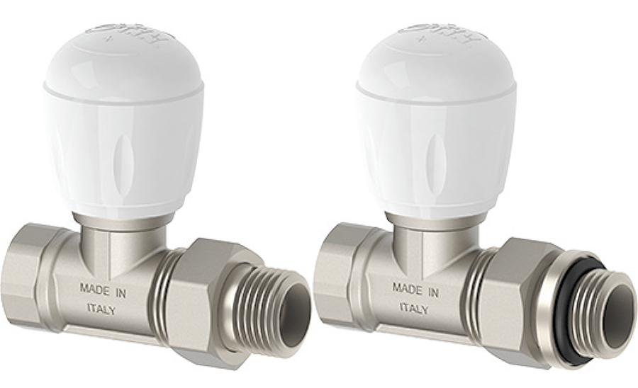 Robinet calorifer drept Tur D. 1/2" FI/FE cu garnitura  EMMETI CL