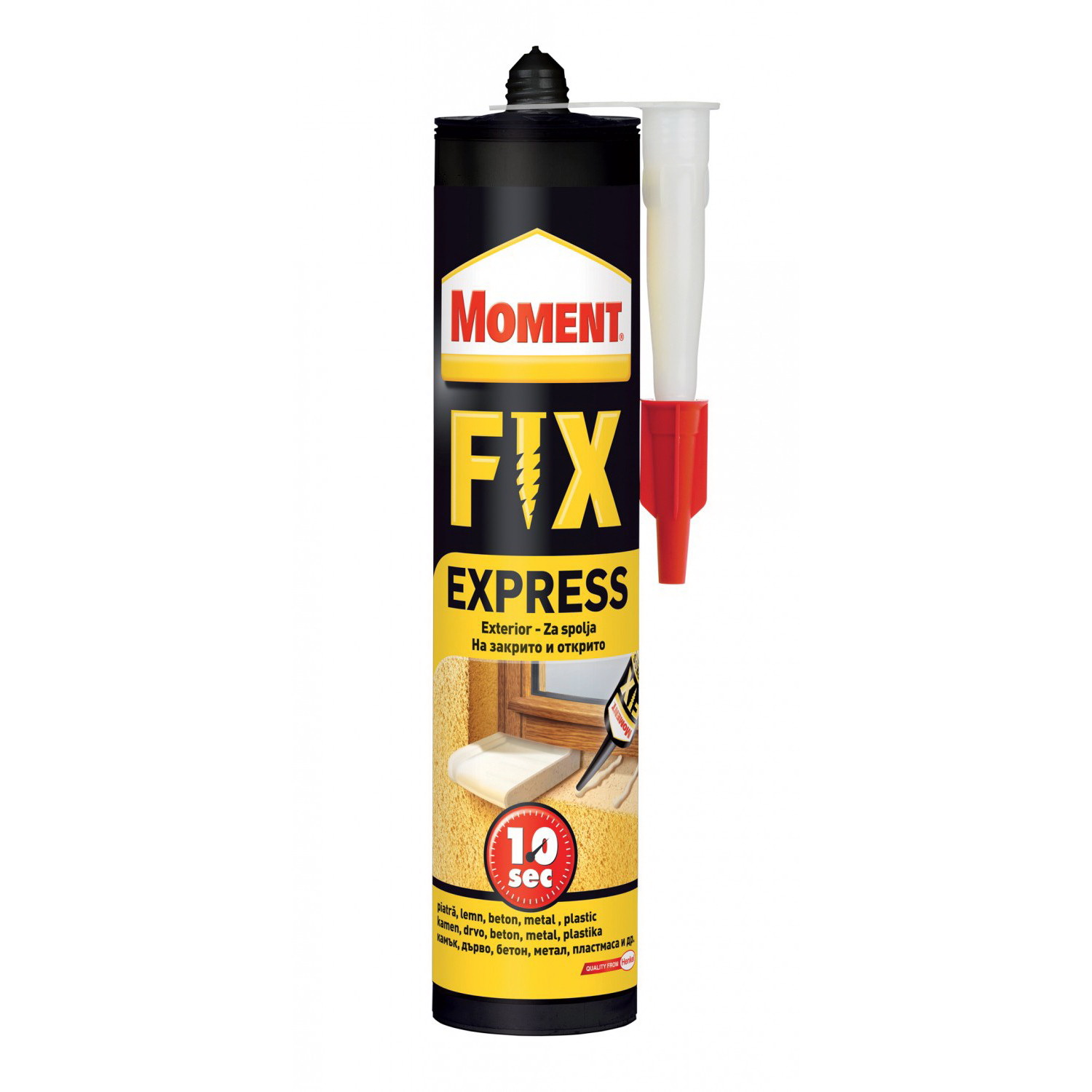 Клей монтажный Универсальный 375 г бежевый Express Fix MOMENT
