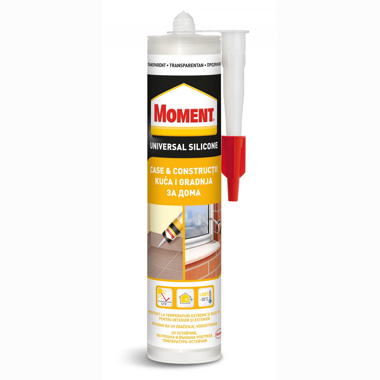 Silicon Universal alb 280 ml  MOMENT