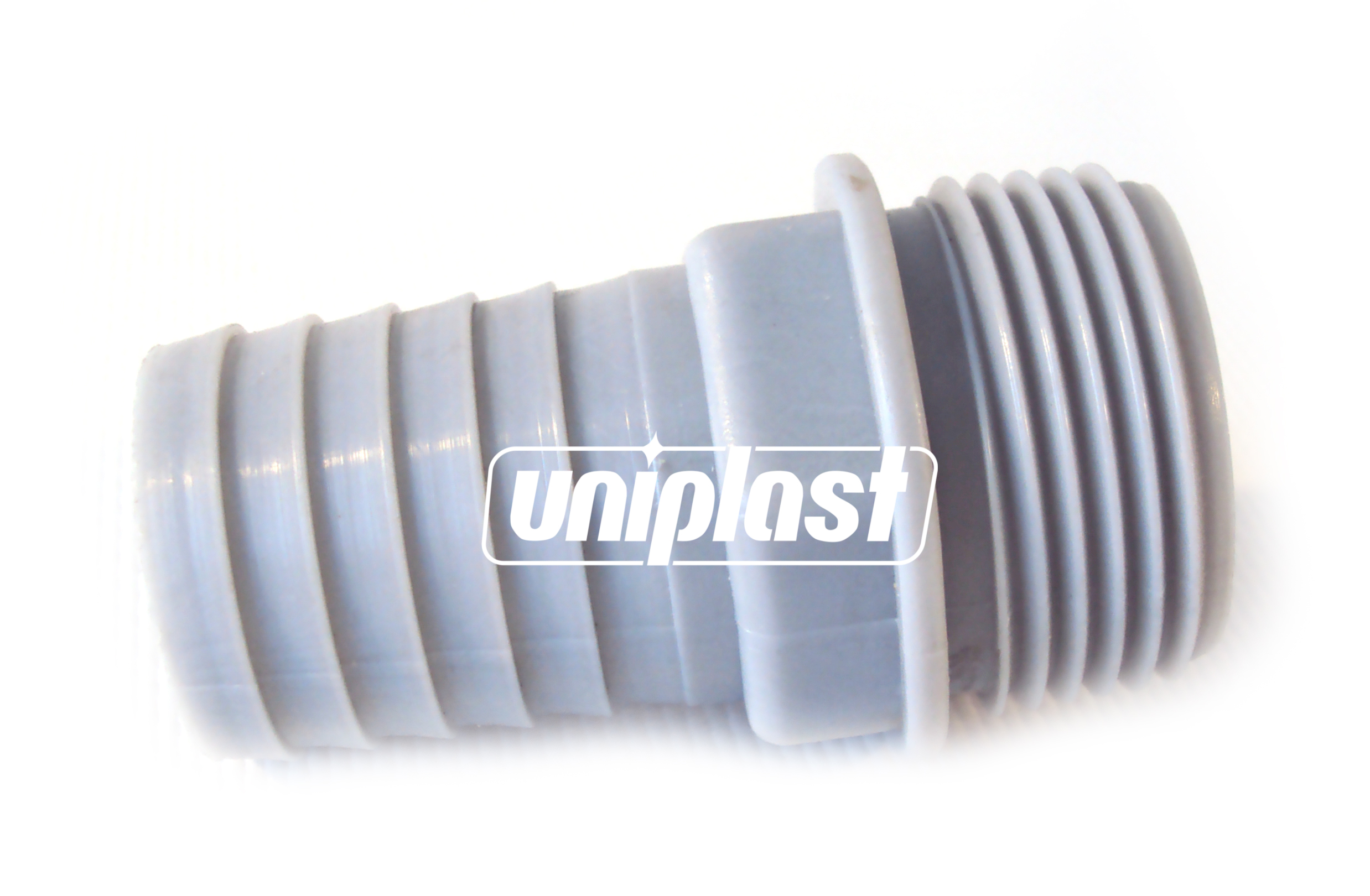 Коннектор для шланга D. 25x1" П (серый/коричневый) Т