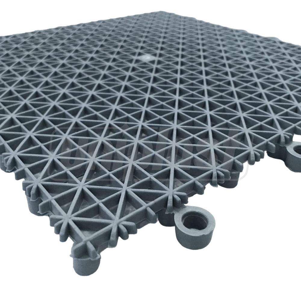 Коврик для прихожей (серый/серый) 41 x 54 см