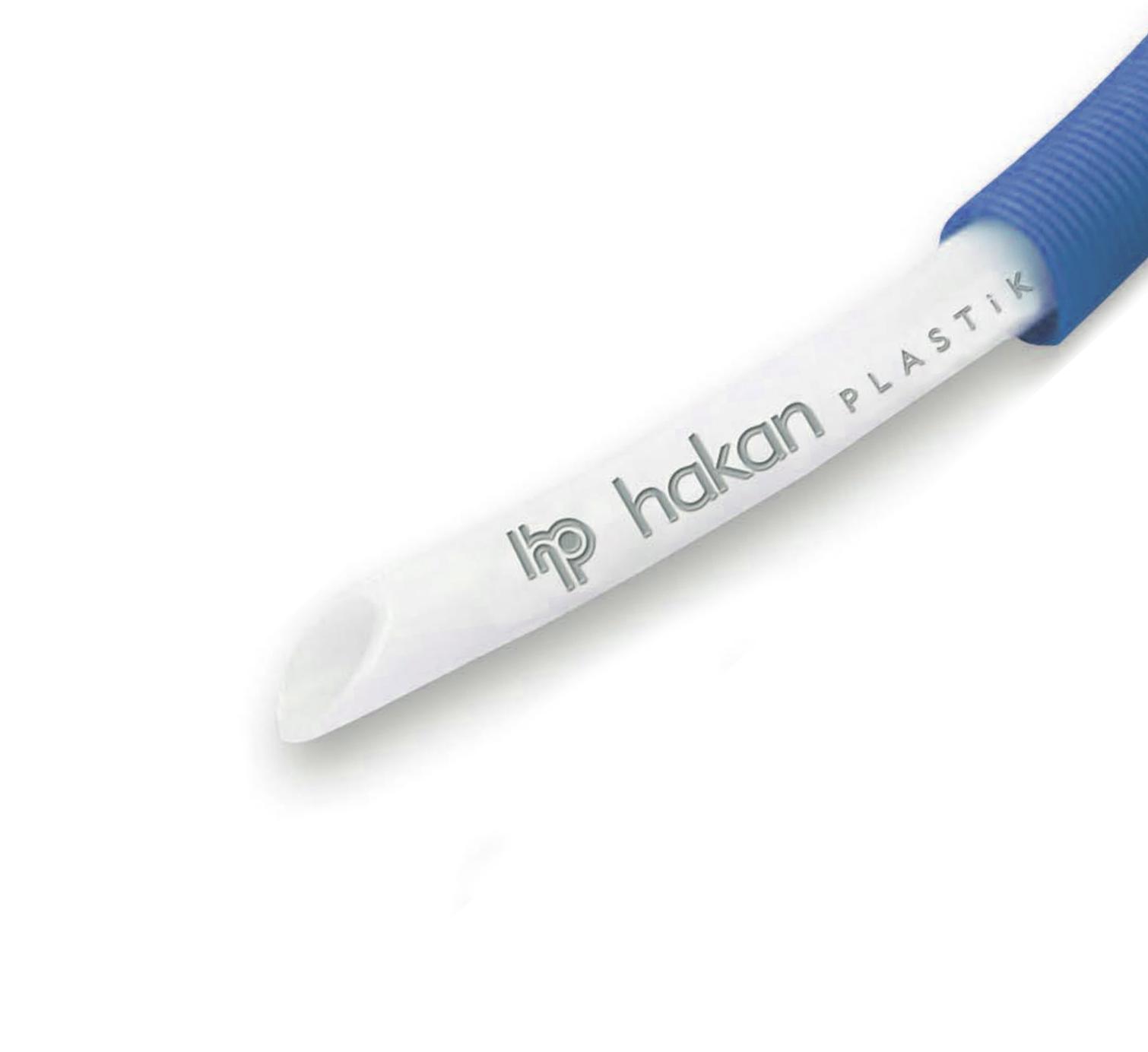 Труба PEXb  HAKAN +GF+ D. 16 с кислородным барьером + изоляция синяя (теплый пол) L=100 м