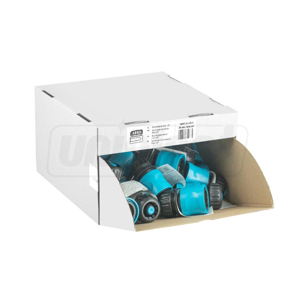 Быстросоединение STOP D. 1/2"-5/8"  CELLFAST