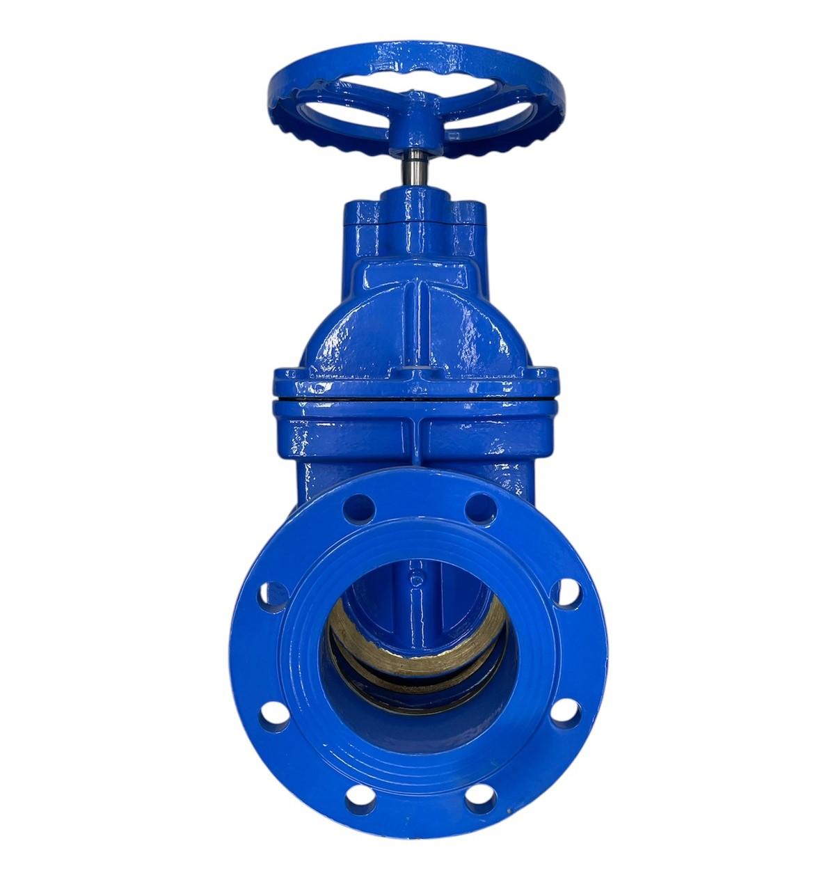 Vana fonta D.100 PN16 pana alama DIN3352-F4 (L=190 mm) (8 gauri)  UNV