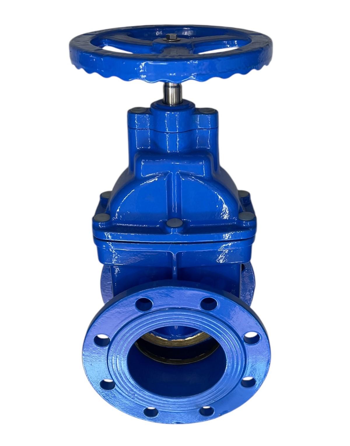 Vana fonta D.100 PN16 pana alama DIN3352-F4 (L=190 mm) (8 gauri)  UNV