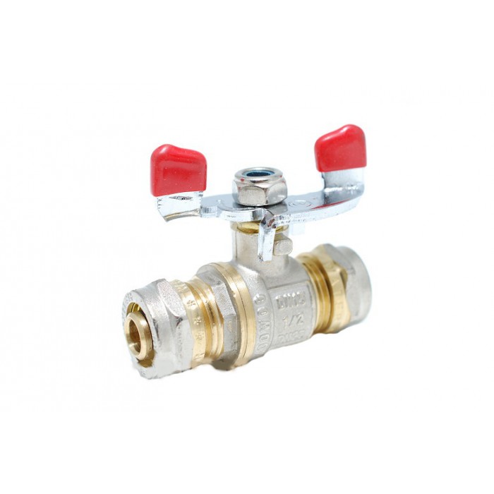 Robinet mini PEX-AL D. 20 x 20 PN 25 HS