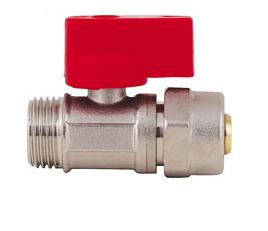 Robinet PEX-AL D. 20 x 3/4" FE HS