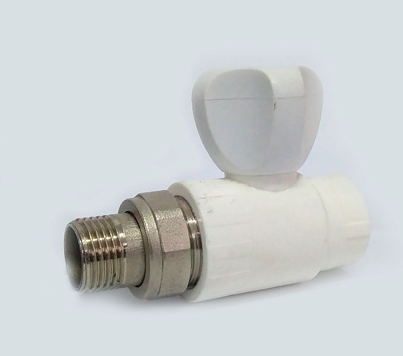 Кран для радиатора ППР D. 20 x 1/2" П прямой подача CL