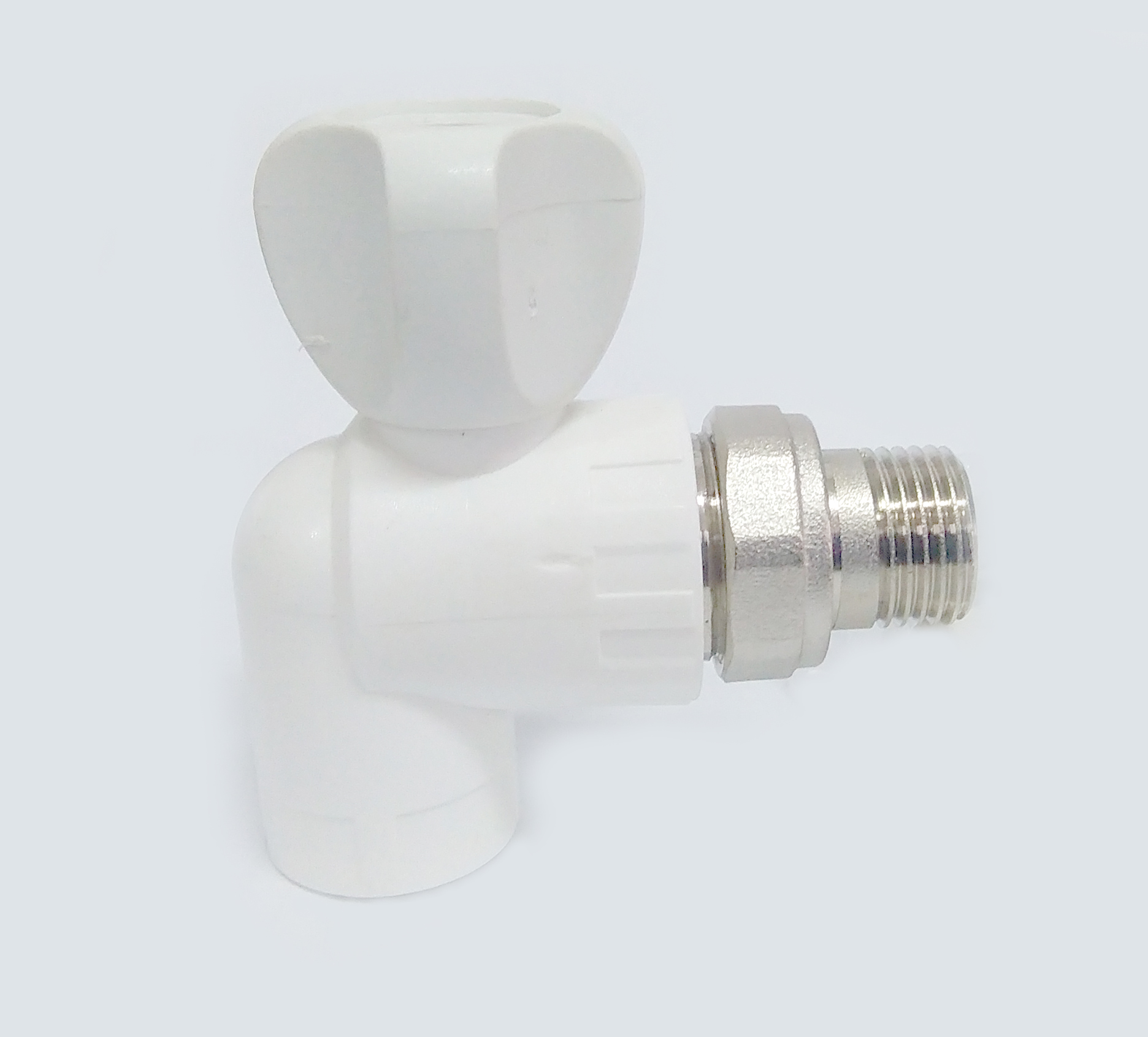 Кран для радиатора ППР D. 20 x 1/2" П угловой подача CL