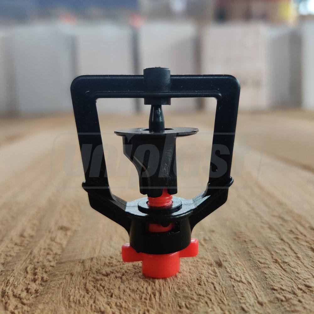 Microaspersor 1-2 bar, 90-115 LPH, R=3.9-4.3 m  UNITAPE