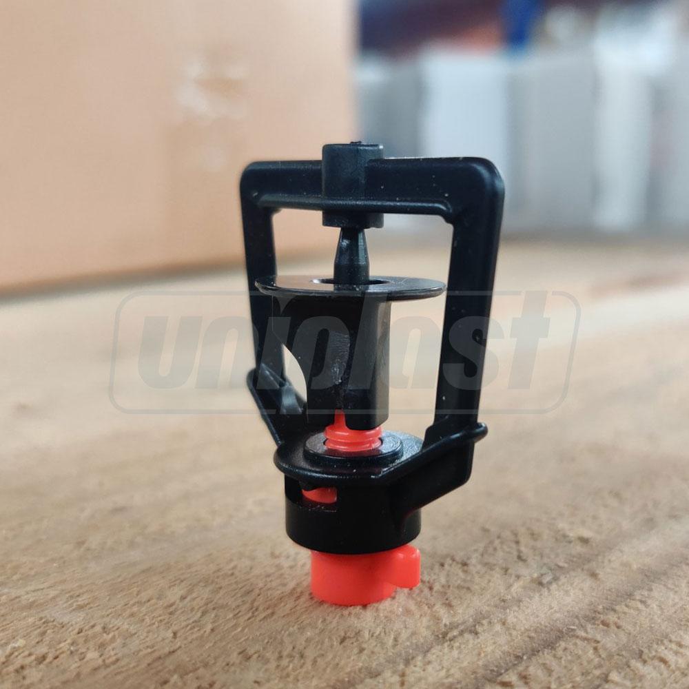 Microaspersor 1-2 bar, 90-115 LPH, R=3.9-4.3 m  UNITAPE