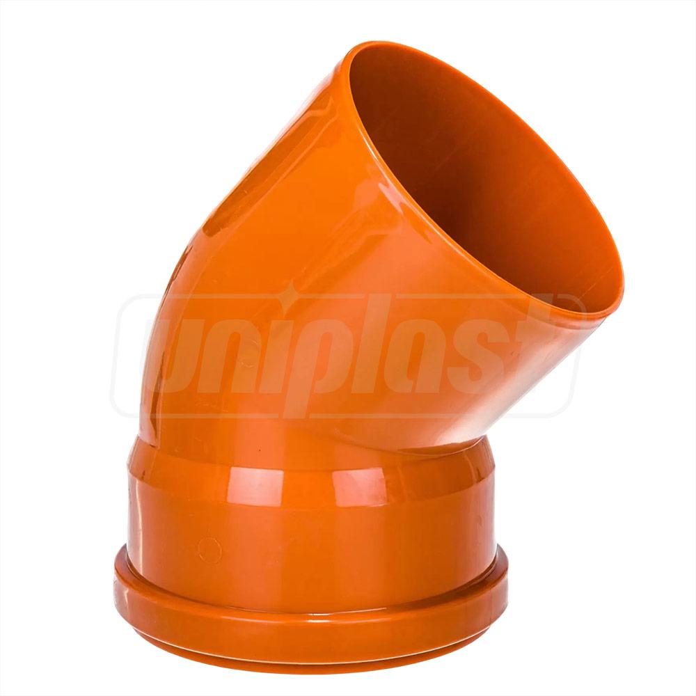 Отвод ПВХ D.315 / 45° (наружный)  BTN