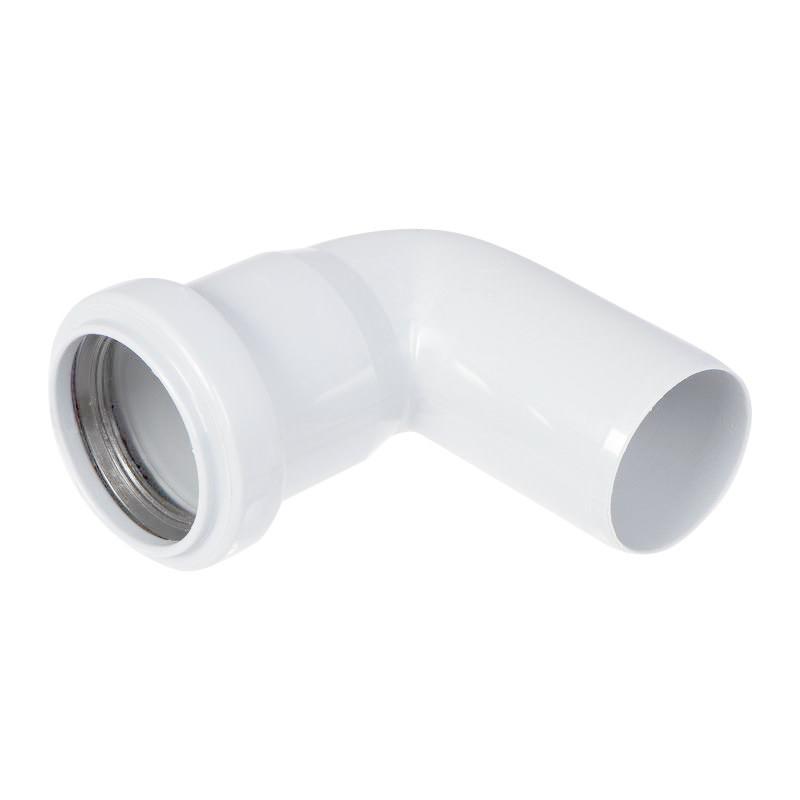 Отвод ПП D. 32 / 90° (белый)  INSTALPLAST