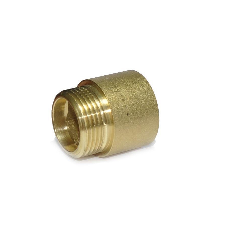 Переход D. 3/4" П/М удлинитель бронзовый 15 мм