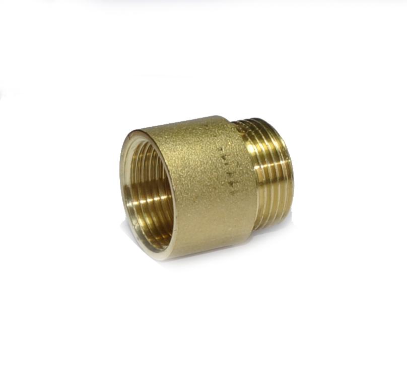 Переход D. 3/4" П/М удлинитель бронзовый 15 мм