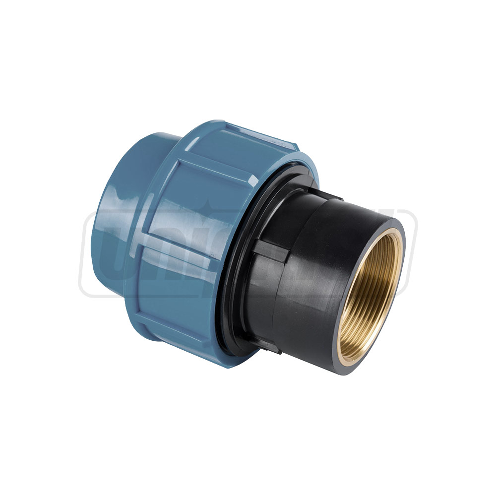 Переход зажимной бронзовый D. 32 x 1" Мама / 10 K