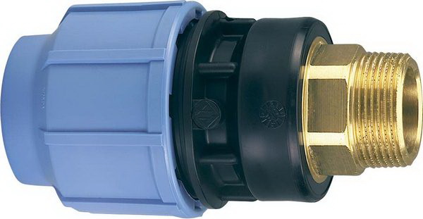 Adaptor compresiune alama D. 32 x 1" FE / 16 A  SAB