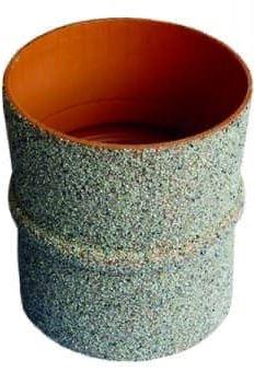 Переход ПВХ через колодец-бетон для наружной канализации D.160 (L=240 мм) (песок)