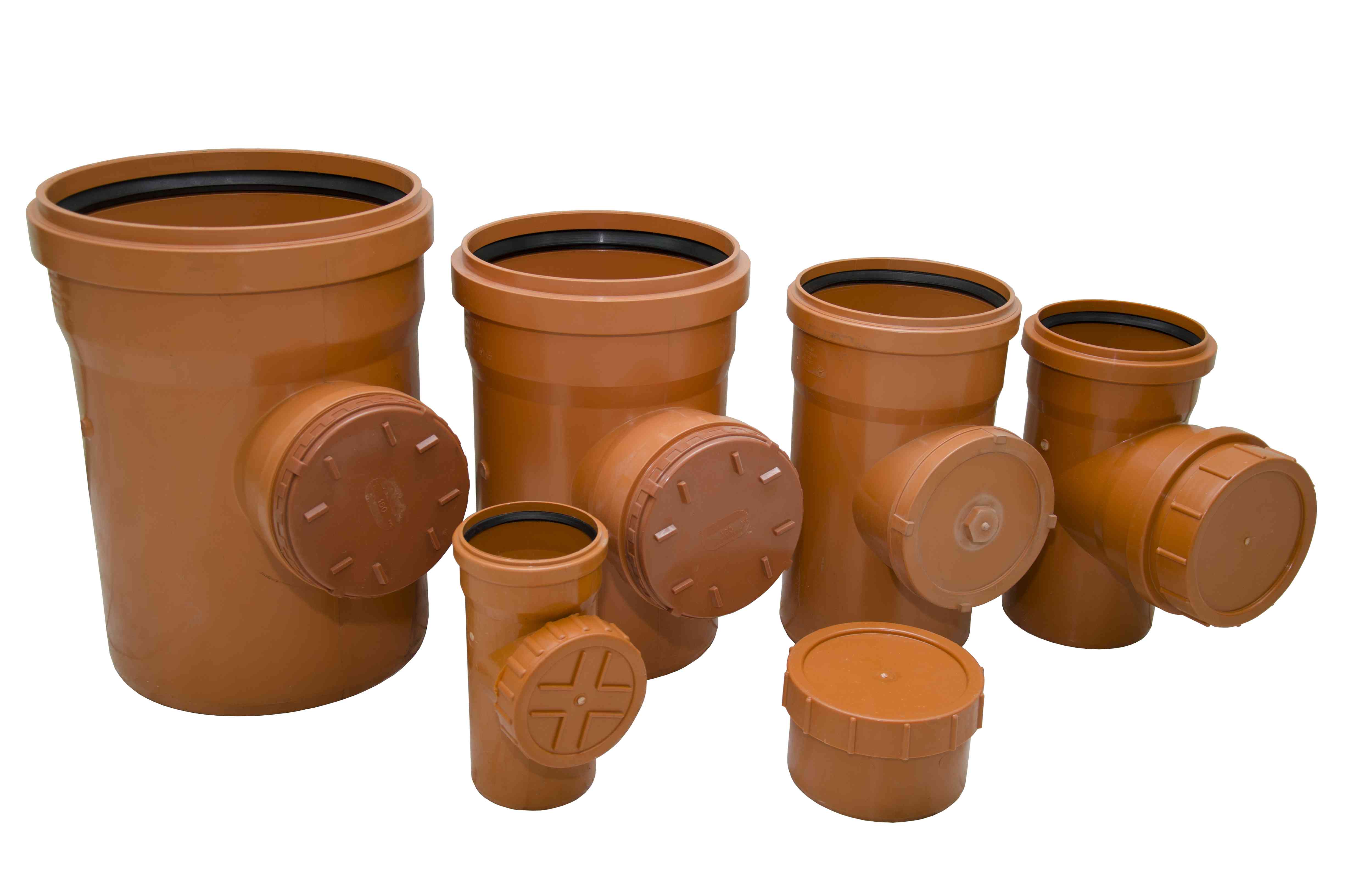 Piesa de curatire PVC D.200  BTN