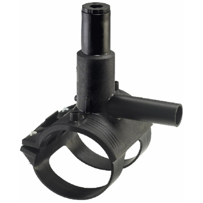 Седловой тройник e/f D.110 x 40 Mono-Bloc PE100 SDR11  +GF+