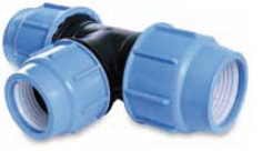 Teu compresiune redus D. 63 x 32 x 63 / 16 A SAB