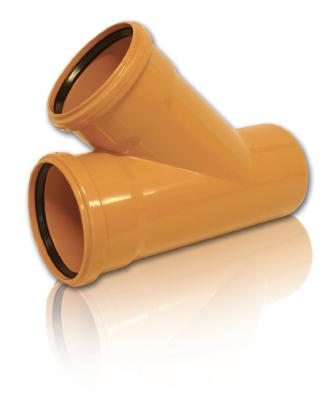 Ramificatie PVC D.250 x 250 / 45° BTN