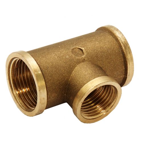 Тройник переходной D. 1" x 3/4" М бронзовый HY