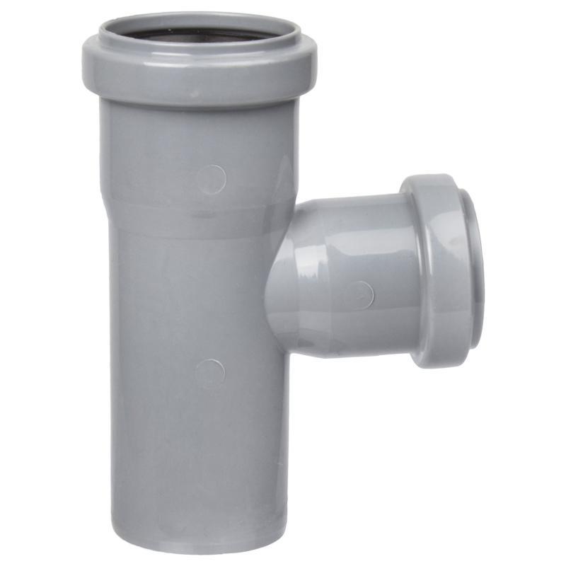 Ramificatie PP D. 40 x 40 / 90° (gri) TP/PS