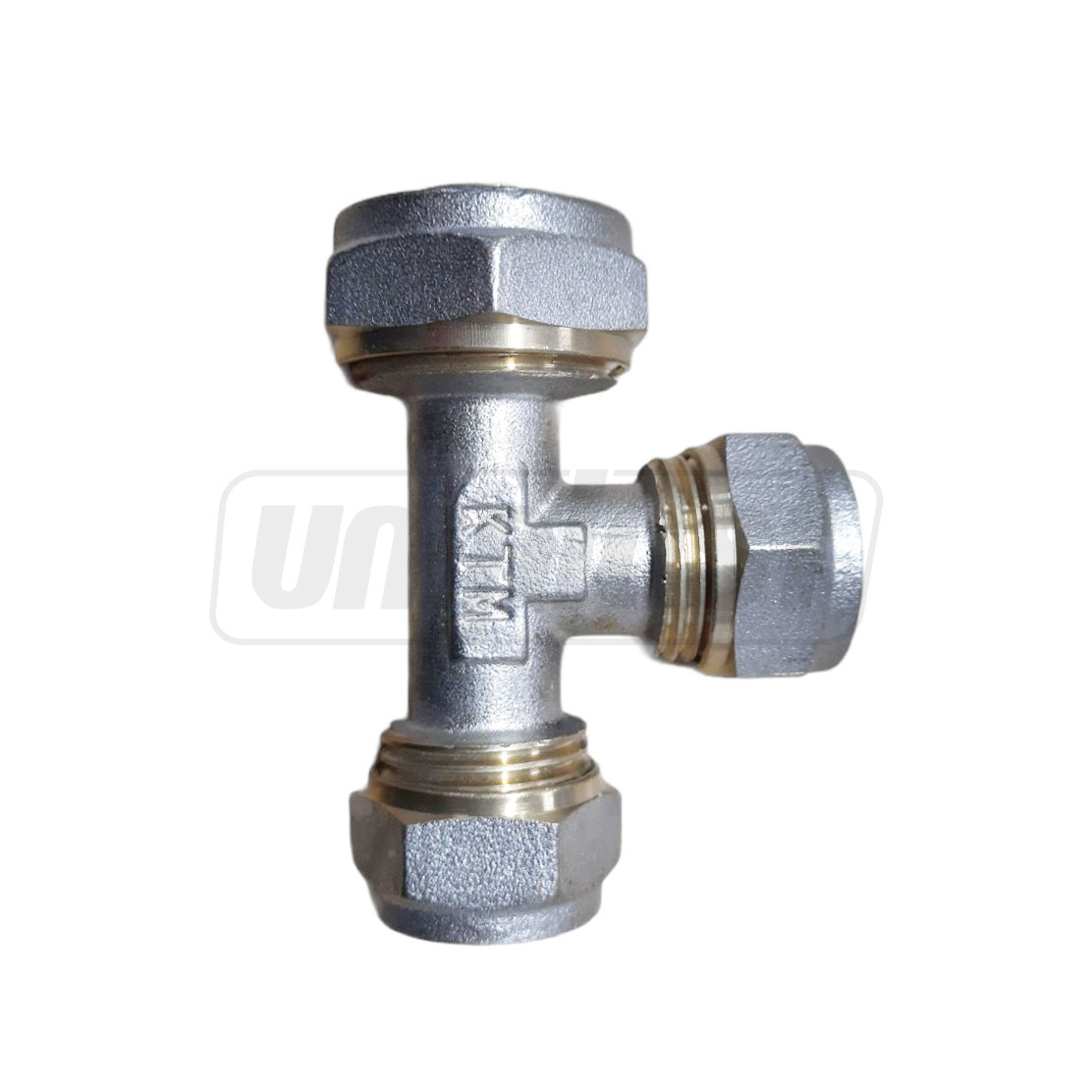 Тройник D. 20 x 16 x 16 металлопласт HS