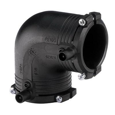 Угол e/f 90° D. 63 PE100 SDR11 PN16 39.5W Elgef  +GF+