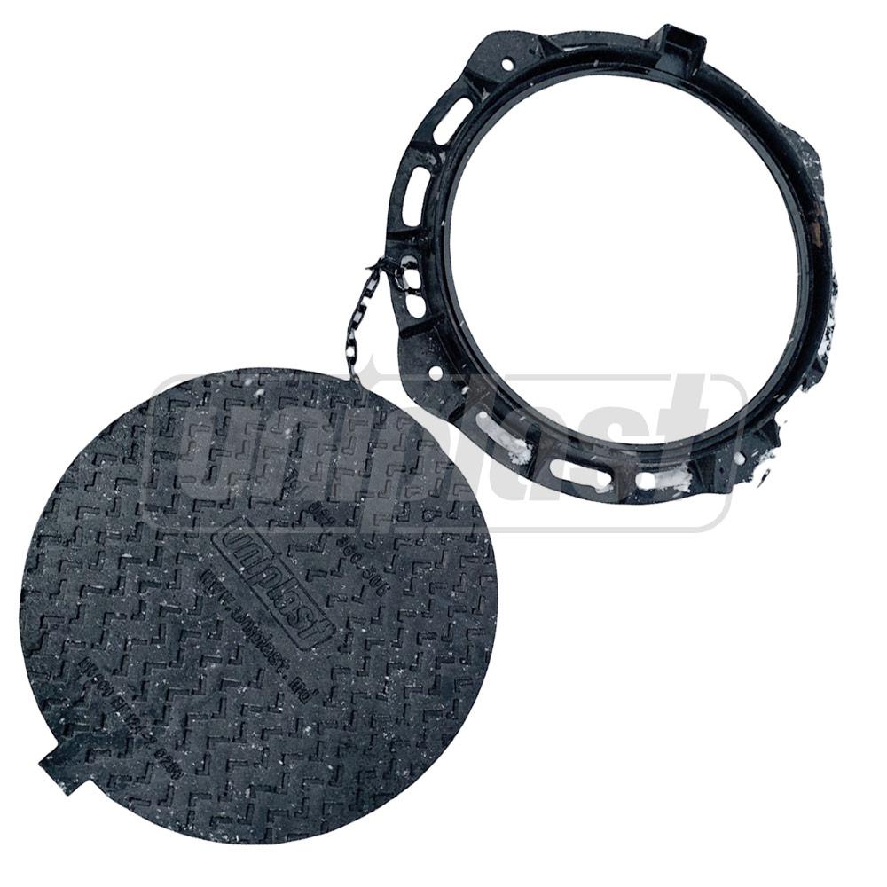 Capac din fonta D.600 EN-124 C250 45 kg (645x850x75 mm)