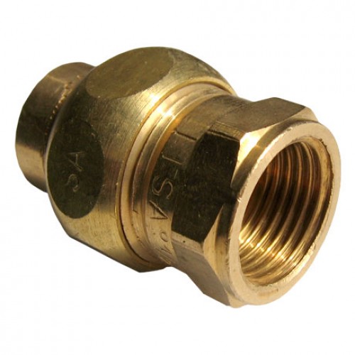 Гайка накидная D. 1.1/2" М/М бронзовая D