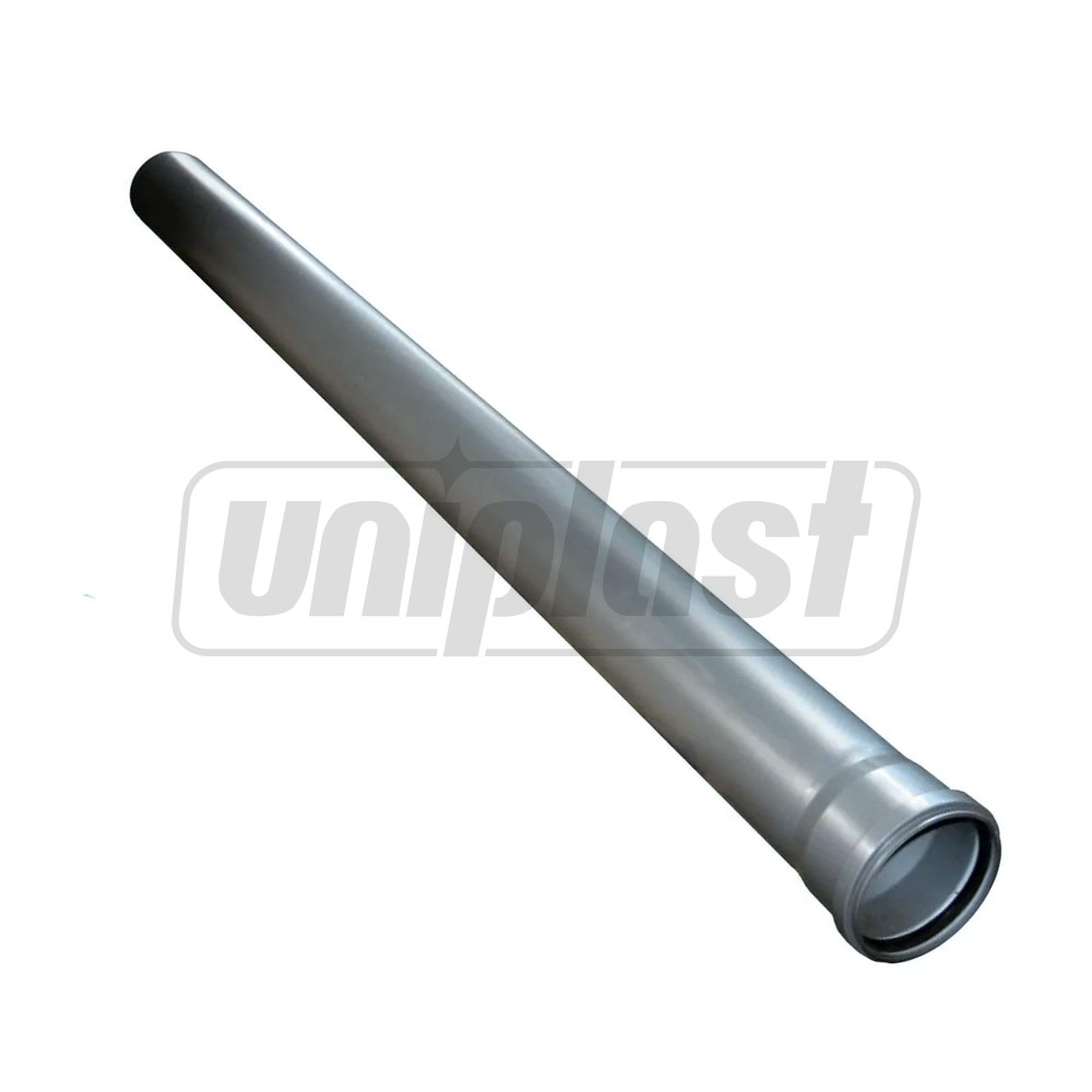 Труба ПВХ D. 40 L=0.5 м / 1.8 мм (серая)  IU