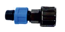 Коннектор + лента D. 17x1/2" М  UNITAPE