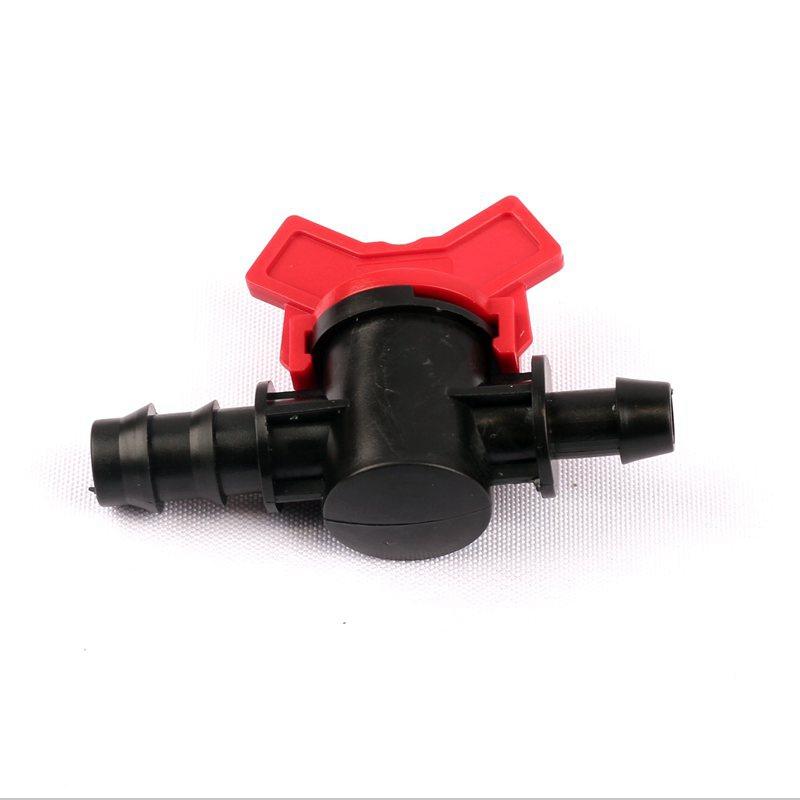 Кран цилиндрический PE + трубка D. 16 (с резинкой (T))  UNITAPE