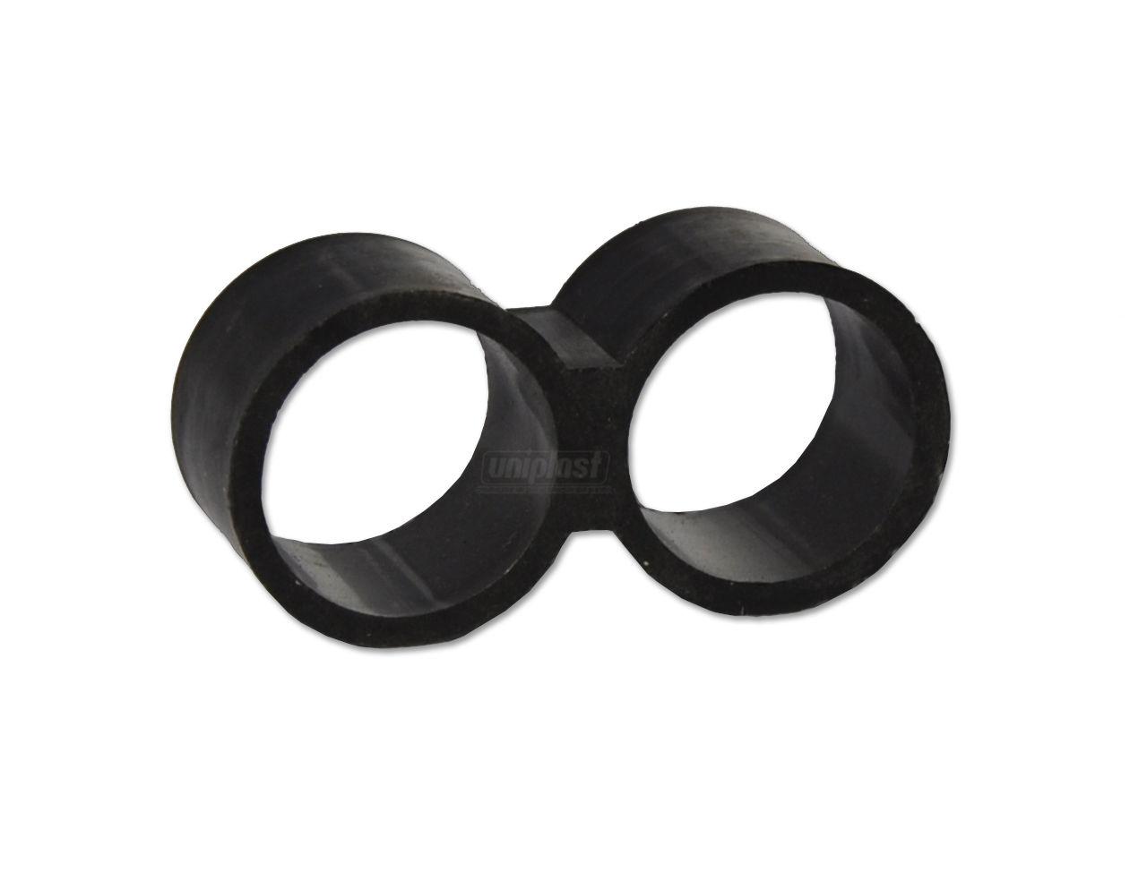 Заглушка для капельной трубки двойная D. 16  UNITAPE