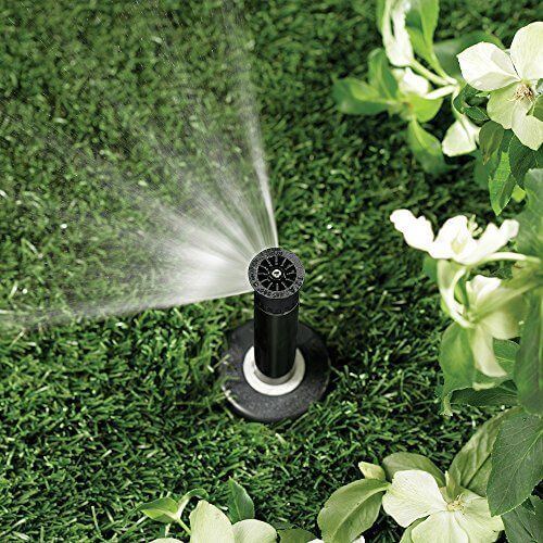 Aspersor plastic D. 1/2" FI x 6" (15.2 см) R=5 m + duza 25-360° POP-UP  UNITAPE