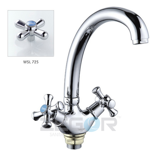 Baterie bucatarie TLB A725 (DTZ4-B) cu piulita, bucsa  ZEGOR